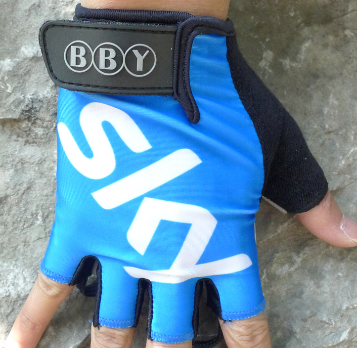 2013 Sky Guante de bicicletas azul